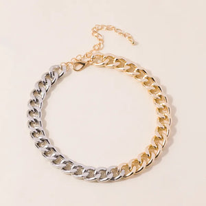 Two tone necklace