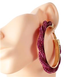 Pink Ropes Earrings